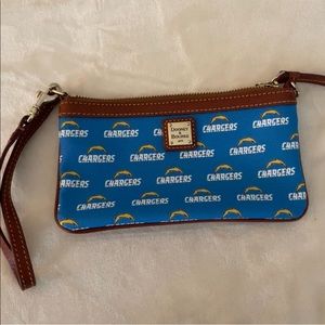 Dooney & Burke Chargers Wristlet